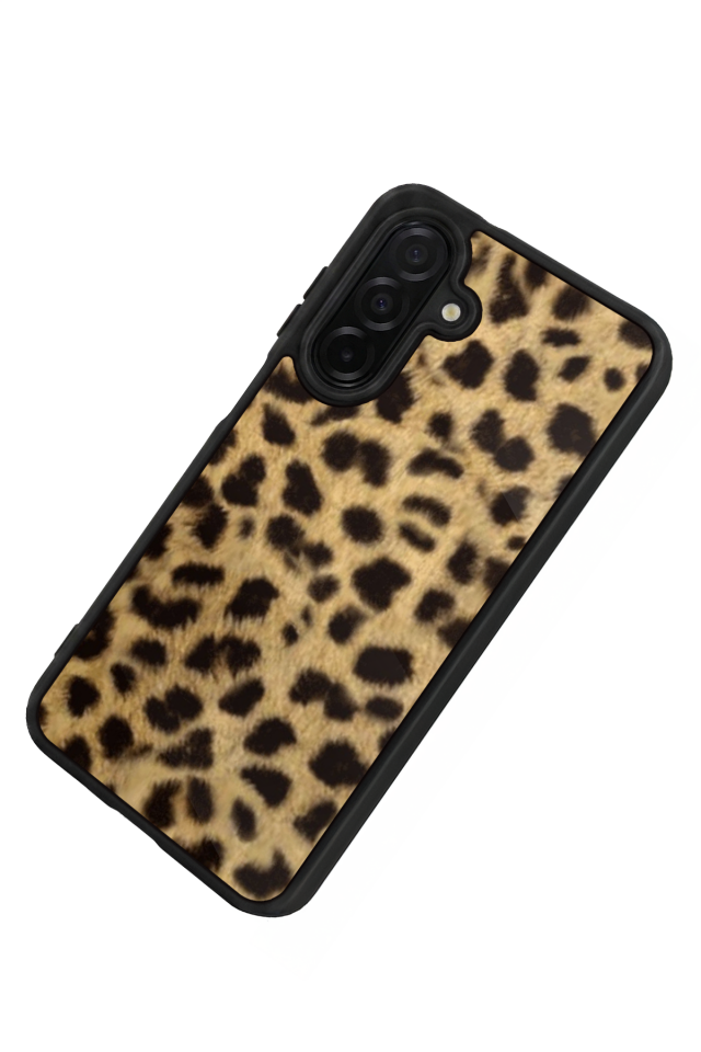 Samsung Galaxy A56 Uyumlu Leopar Tasarımlı Glossy Premium Kılıf