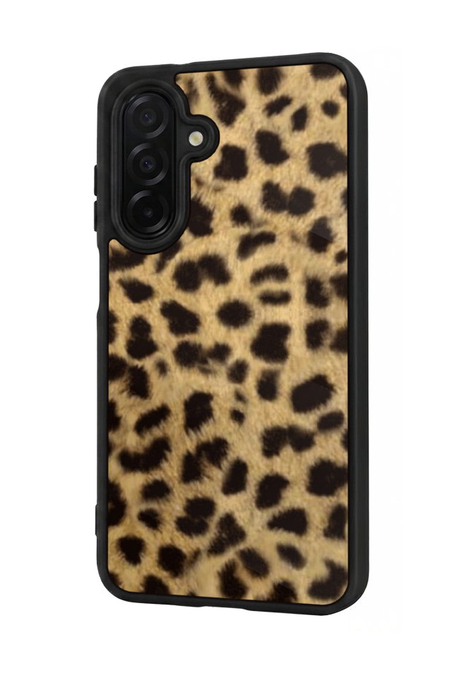 Samsung Galaxy A56 Uyumlu Leopar Tasarımlı Glossy Premium Kılıf