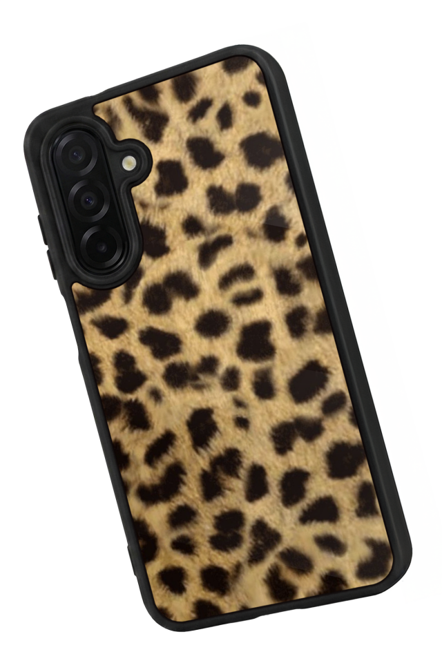 Samsung Galaxy A56 Uyumlu Leopar Tasarımlı Glossy Premium Kılıf