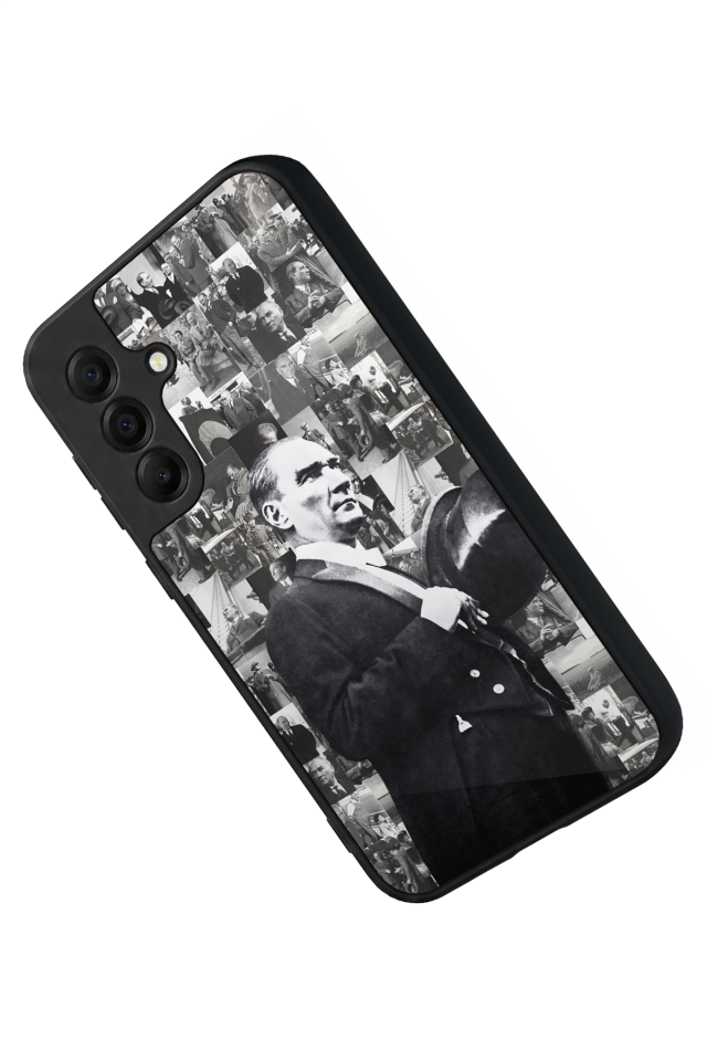 Samsung Galaxy A17 Uyumlu Mustafa Kemal Ataturk Tasarımlı Glossy Premium Kılıf