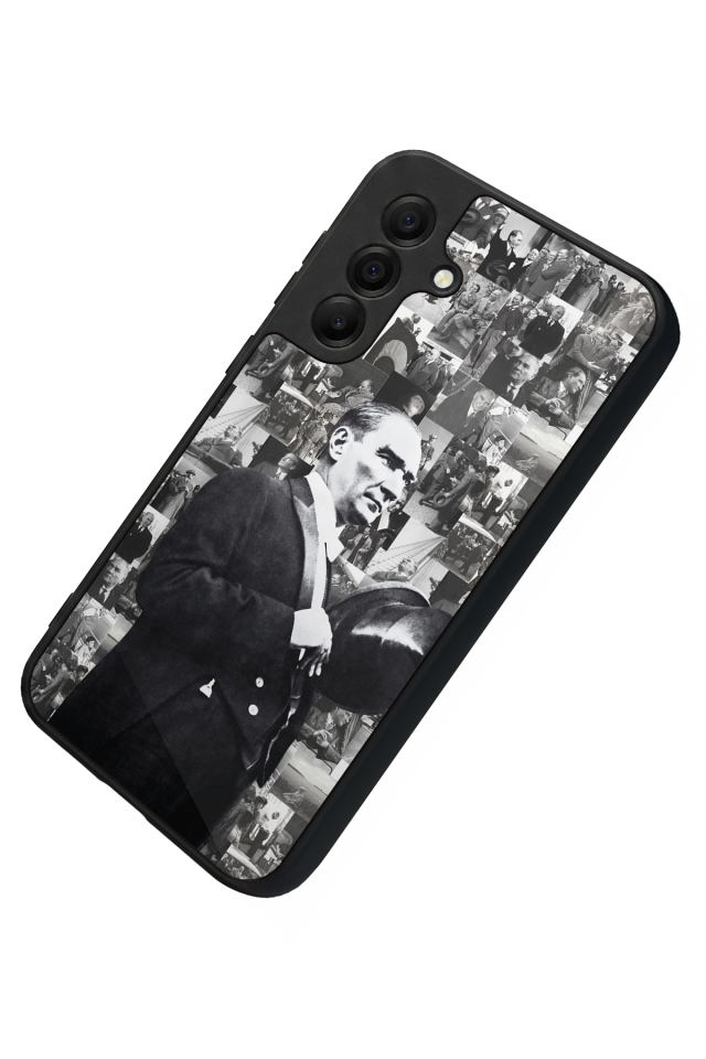 Samsung Galaxy A17 Uyumlu Mustafa Kemal Ataturk Tasarımlı Glossy Premium Kılıf