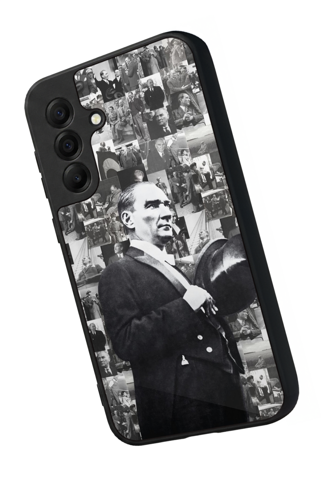 Samsung Galaxy A17 Uyumlu Mustafa Kemal Ataturk Tasarımlı Glossy Premium Kılıf