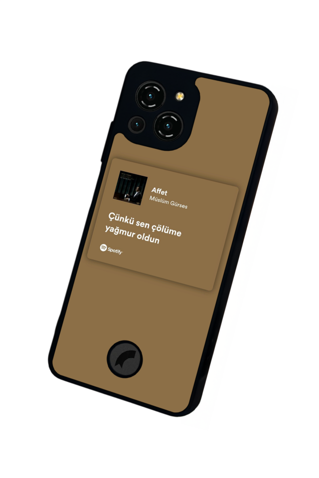 Reeder S23 Pro Max Uyumlu Sarki Sozleri Tasarımlı Glossy Premium Kılıf