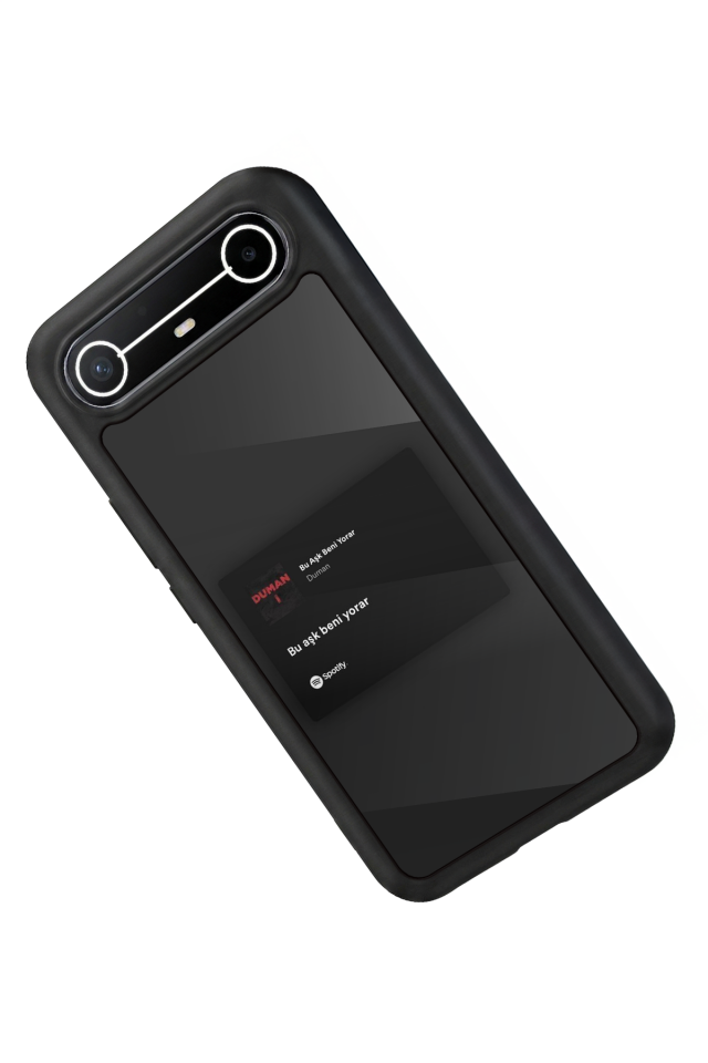 Tecno Spark Slim 5G Uyumlu Sarki Sozleri Tasarımlı Glossy Premium Kılıf