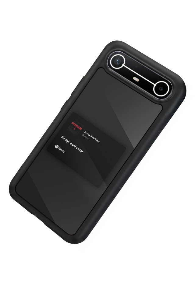 Tecno Spark Slim 5G Uyumlu Sarki Sozleri Tasarımlı Glossy Premium Kılıf