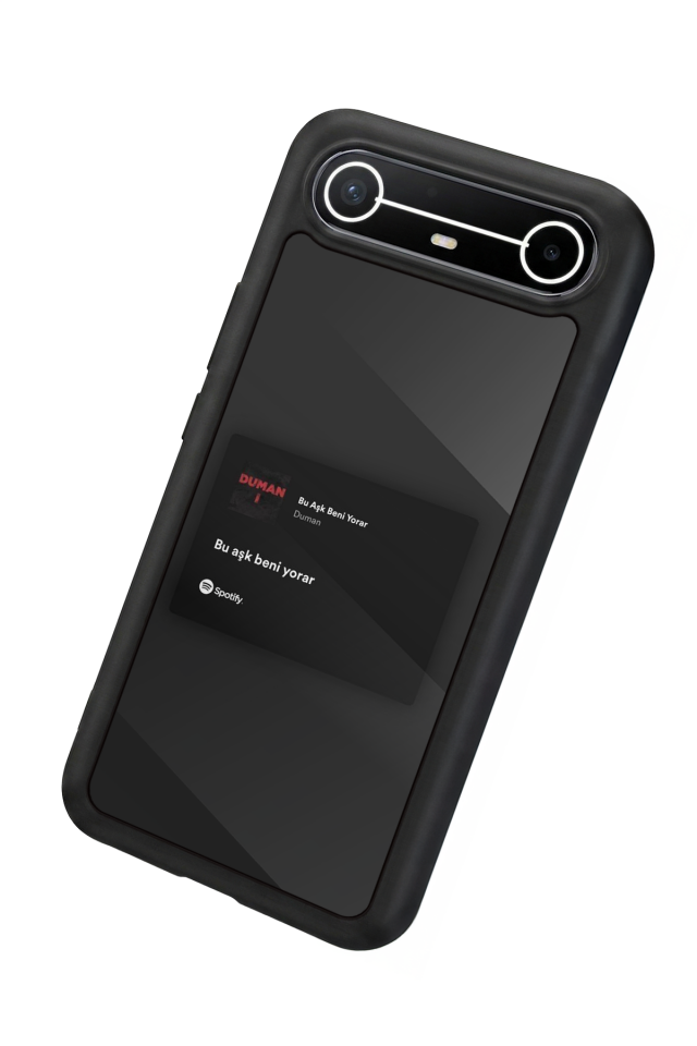 Tecno Spark Slim 5G Uyumlu Sarki Sozleri Tasarımlı Glossy Premium Kılıf