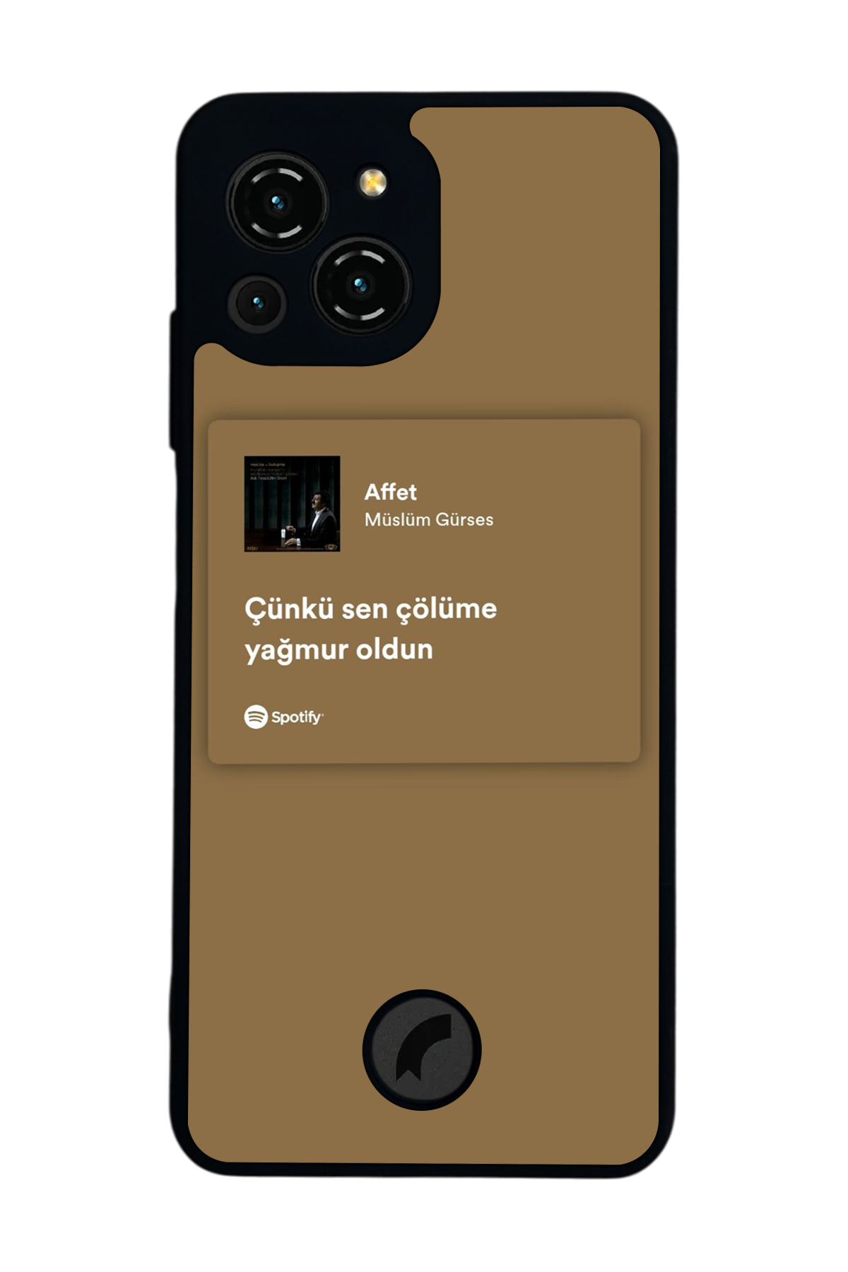 Reeder S23 Pro Max Uyumlu Sarki Sozleri Tasarımlı Glossy Premium Kılıf