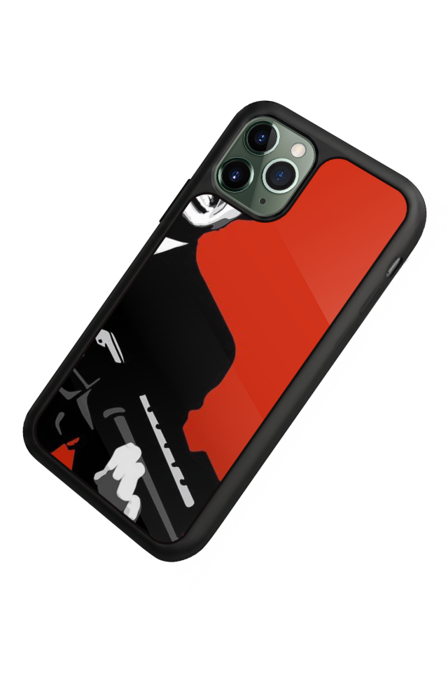 iPhone 11 Pro Max Uyumlu Scarface Tasarımlı Glossy Premium Kılıf