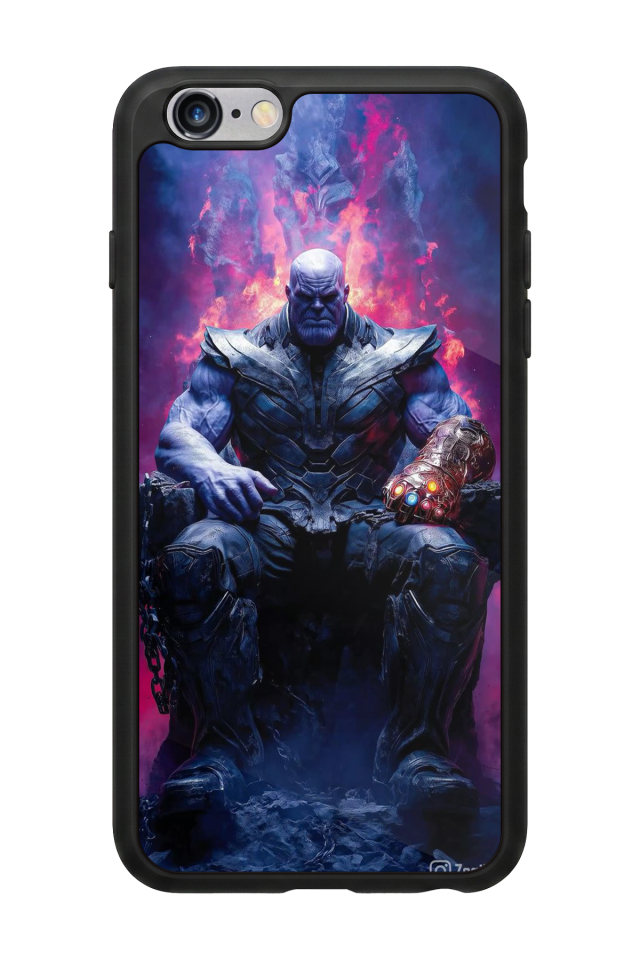 iPhone 6 Plus Uyumlu Thanos Tasarımlı Glossy Premium Kılıf