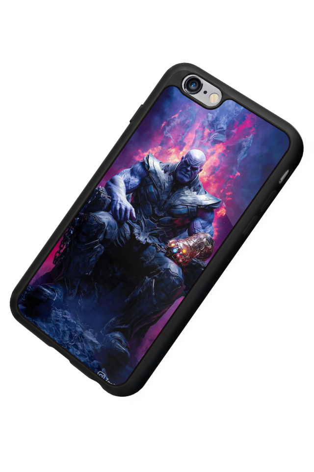 iPhone 6 Plus Uyumlu Thanos Tasarımlı Glossy Premium Kılıf