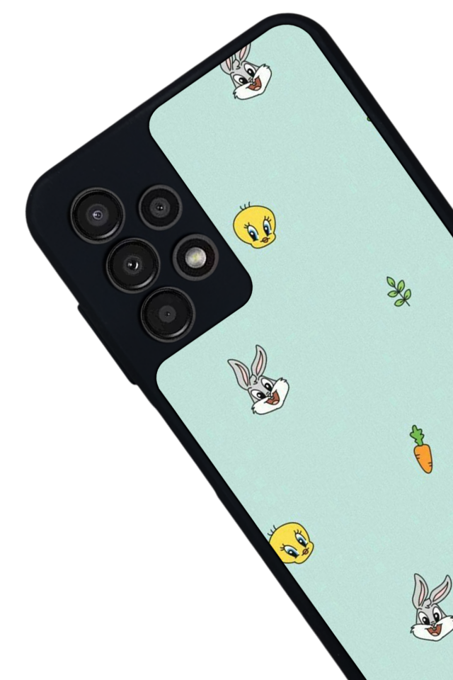 Samsung Galaxy A23 Uyumlu Tweety Tasarımlı Glossy Premium Kılıf