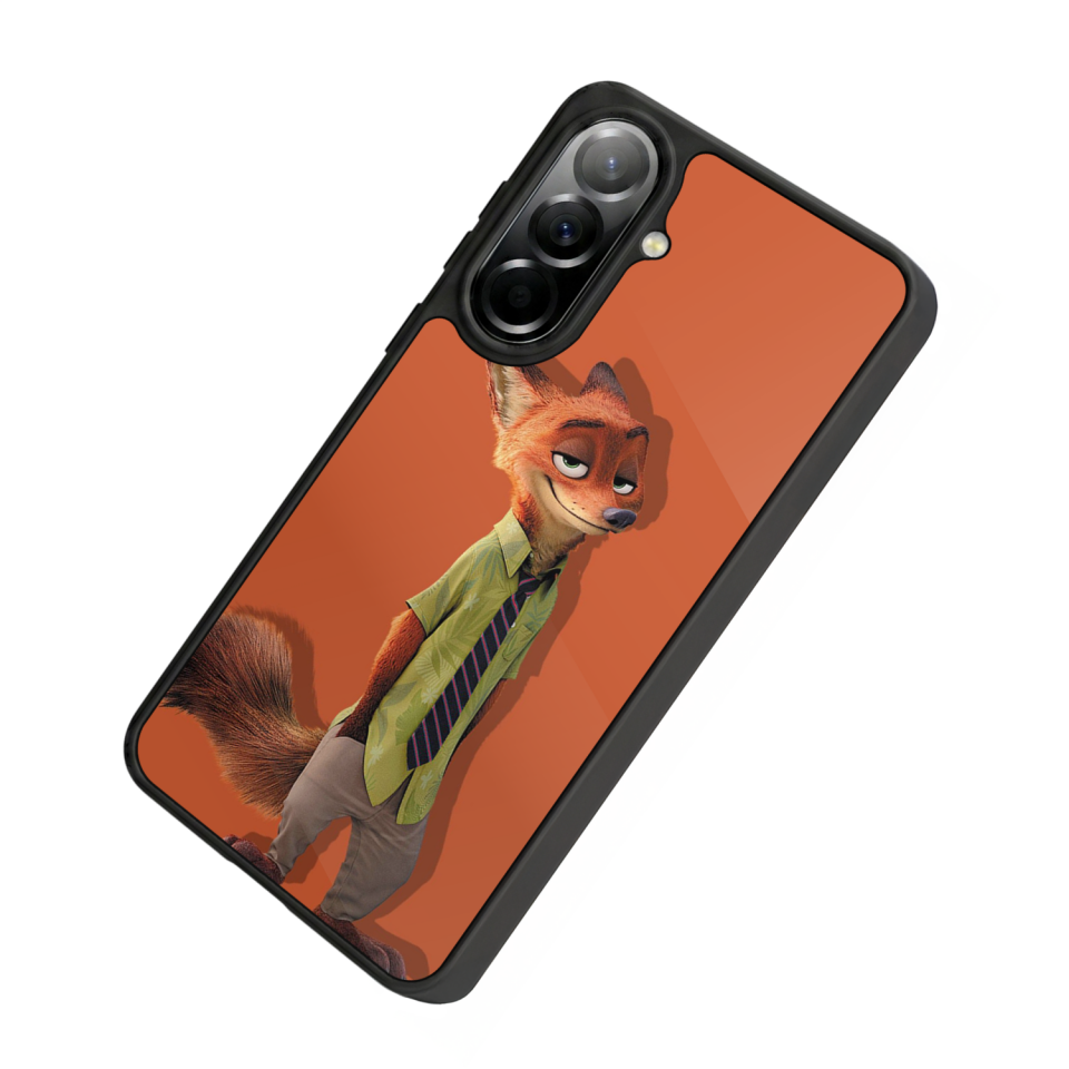 Samsung Galaxy A37 Uyumlu Zootropolis Tasarımlı Glossy Premium Kılıf