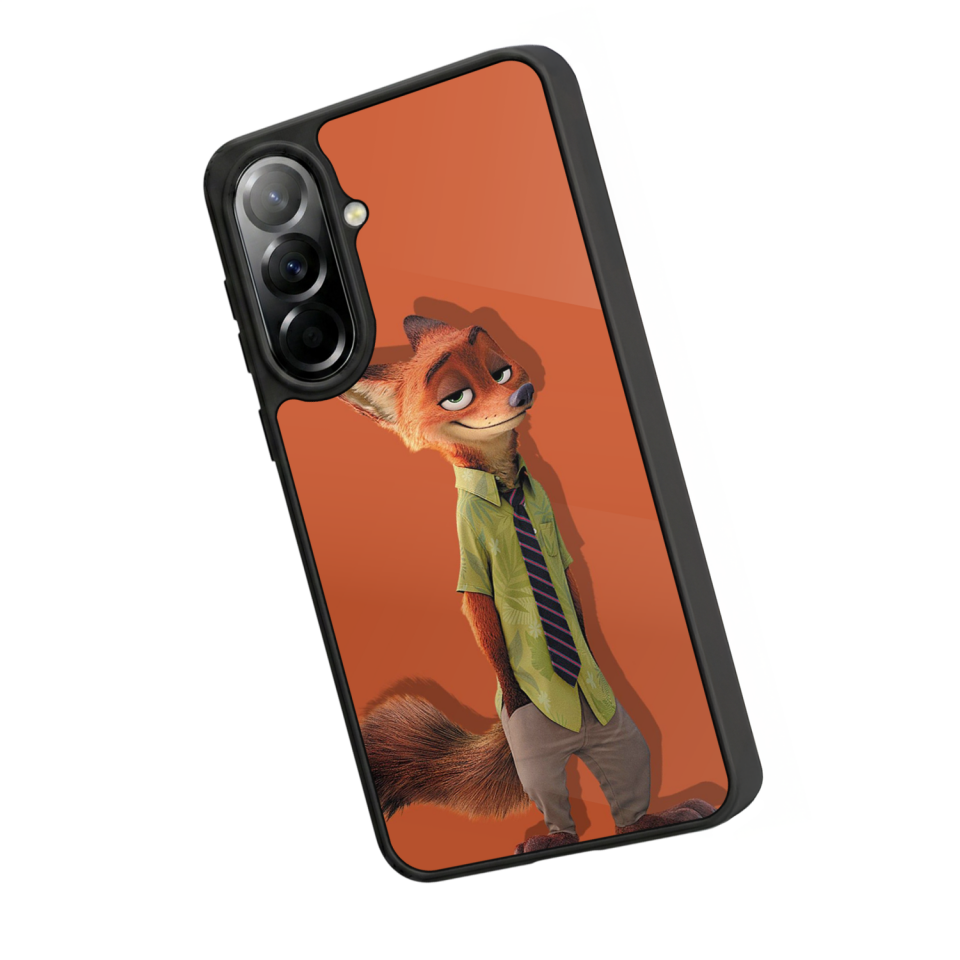 Samsung Galaxy A37 Uyumlu Zootropolis Tasarımlı Glossy Premium Kılıf