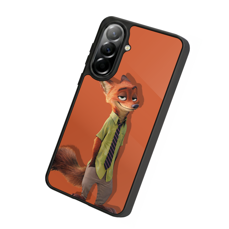 Samsung Galaxy A37 Uyumlu Zootropolis Tasarımlı Glossy Premium Kılıf