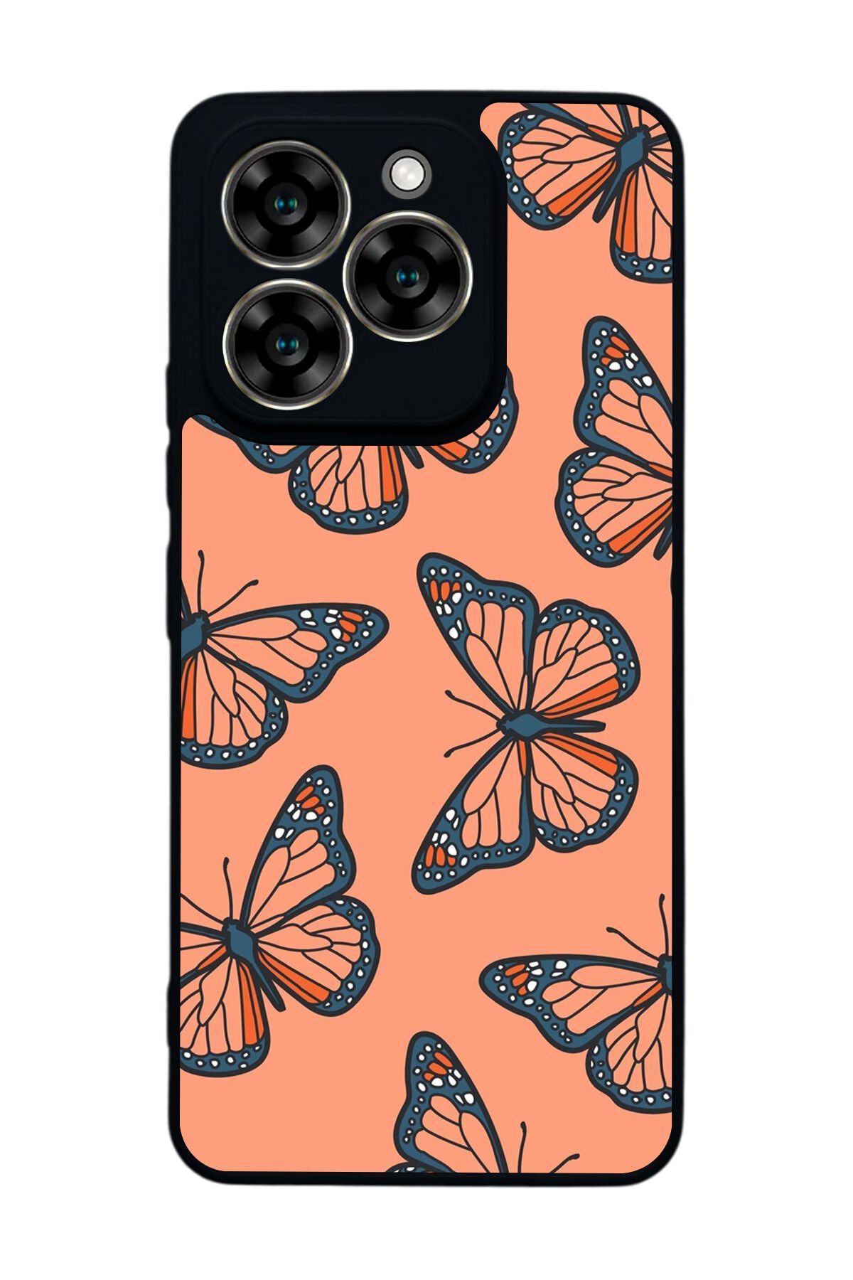 Reeder S919 Uyumlu Kelebek Tasarımlı Glossy Premium Kılıf
