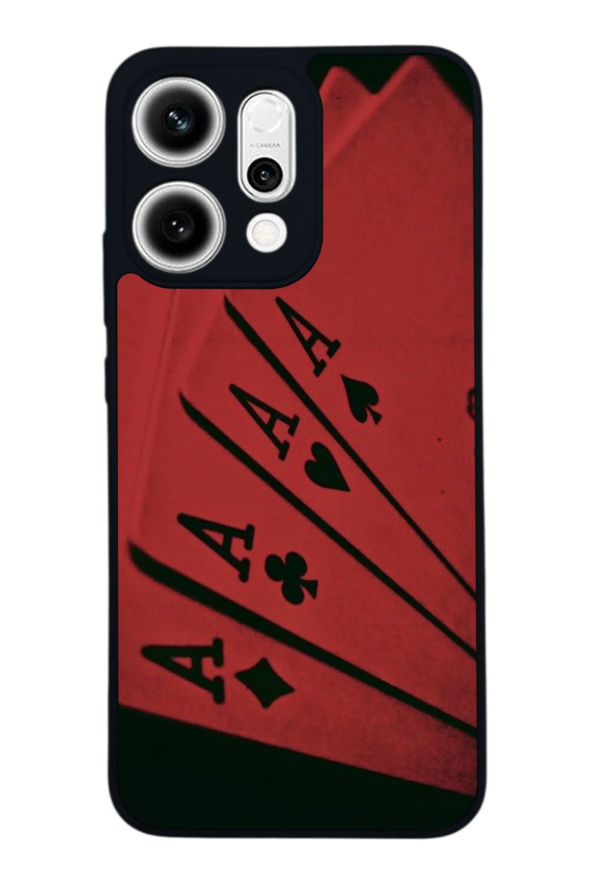 Oppo Reno 14 Uyumlu Kart Tasarımlı Glossy Premium Kılıf