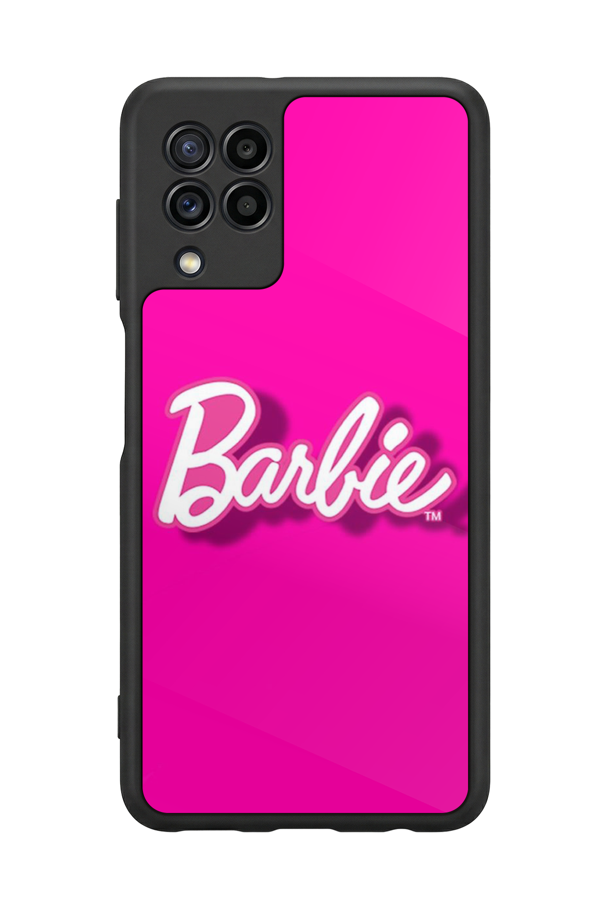 Samsung Galaxy M32 Uyumlu Barbie Tasarımlı Glossy Premium Kılıf