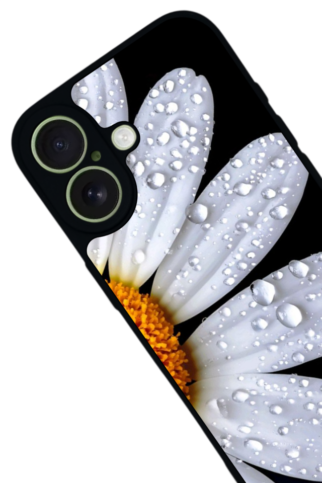 iPhone 17 Uyumlu Cicek Tasarımlı Glossy Premium Kılıf
