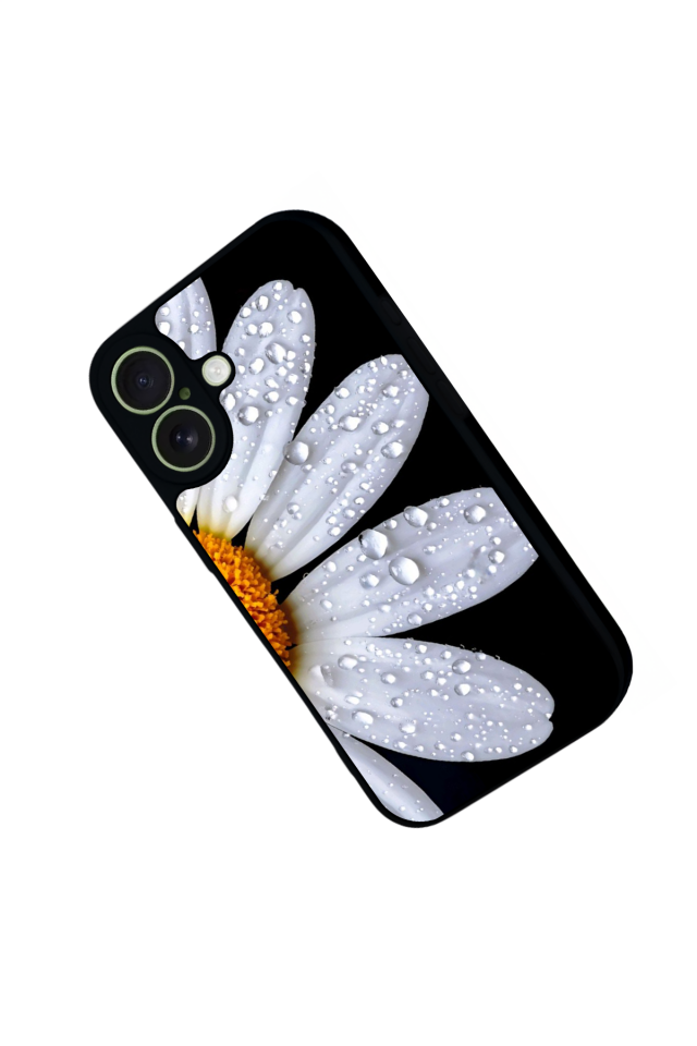 iPhone 17 Uyumlu Cicek Tasarımlı Glossy Premium Kılıf