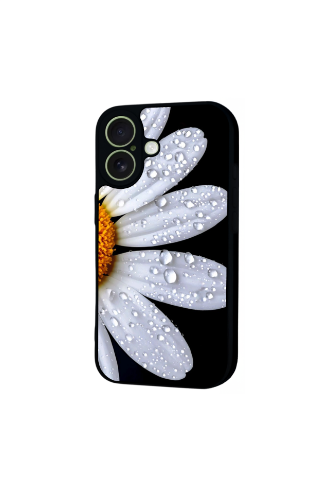 iPhone 17 Uyumlu Cicek Tasarımlı Glossy Premium Kılıf