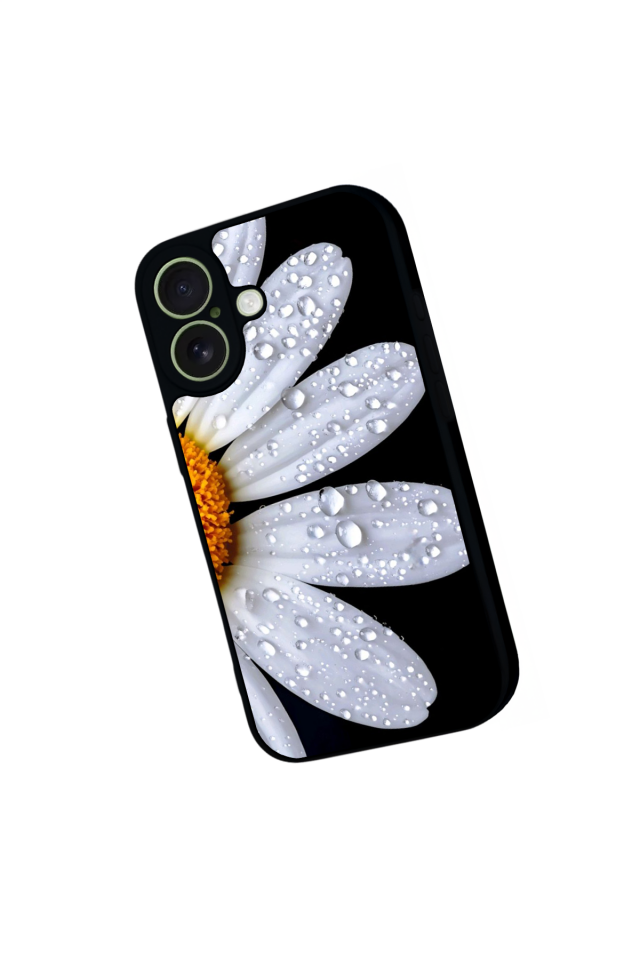 iPhone 17 Uyumlu Cicek Tasarımlı Glossy Premium Kılıf