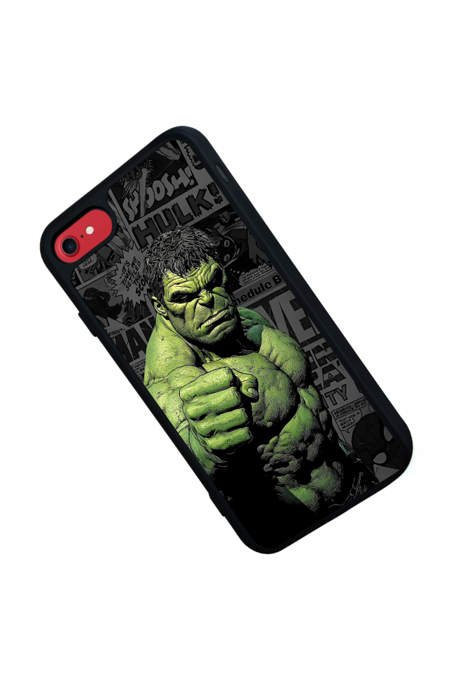 iPhone 8 Uyumlu Hulk Tasarımlı Glossy Premium Kılıf