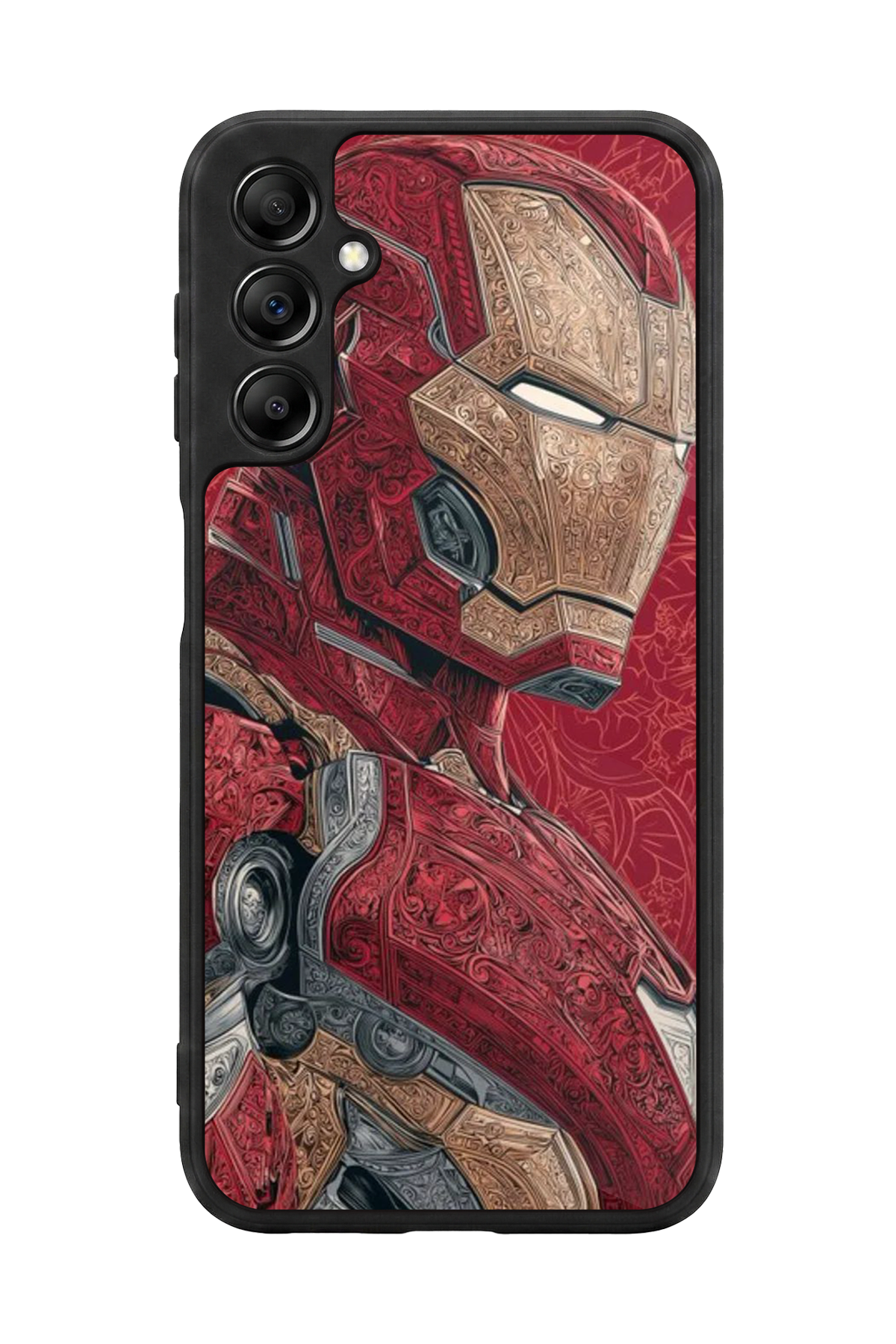 Samsung Galaxy A14 Uyumlu  Iron Man ( Demir Adam ) Tasarımlı Glossy Premium Kılıf