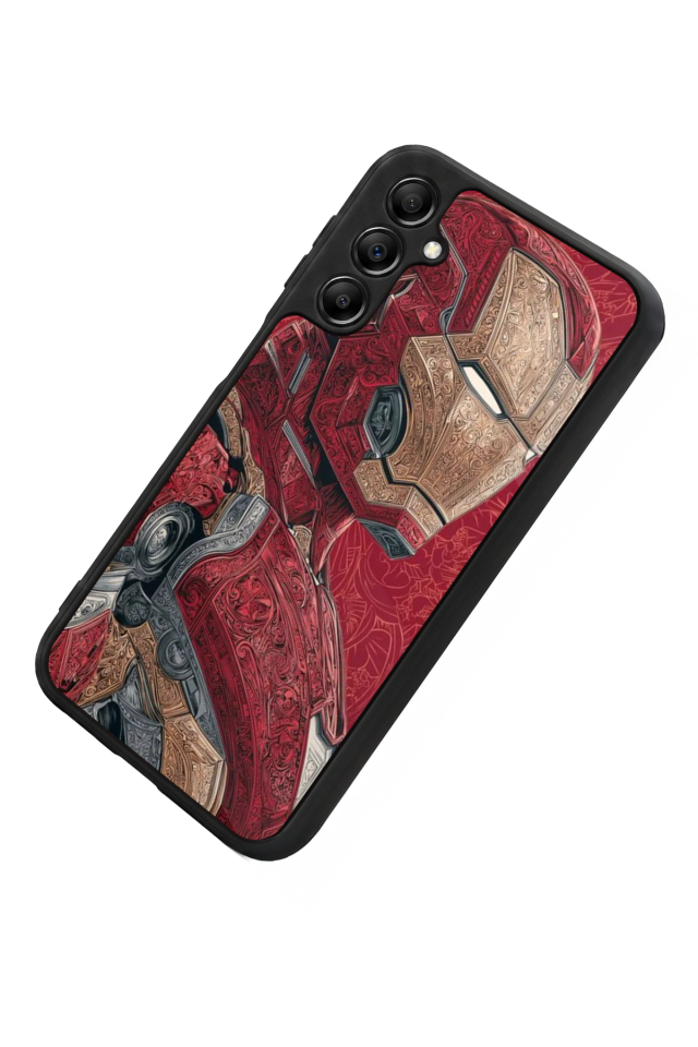 Samsung Galaxy A14 Uyumlu  Iron Man ( Demir Adam ) Tasarımlı Glossy Premium Kılıf