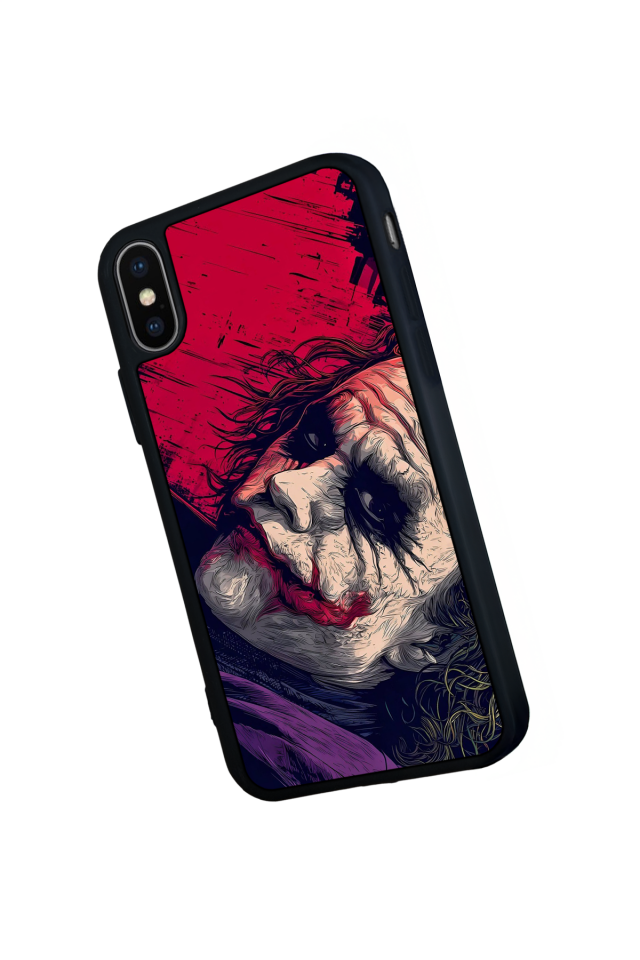 iPhone XS Max Uyumlu Joker Tasarımlı Glossy Premium Kılıf