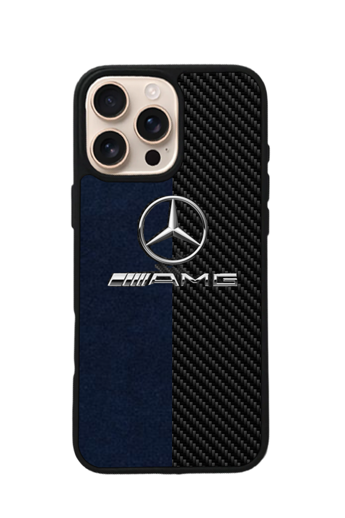 iPhone 16 Pro Max Uyumlu Mercedes Tasarımlı Glossy Premium Kılıf