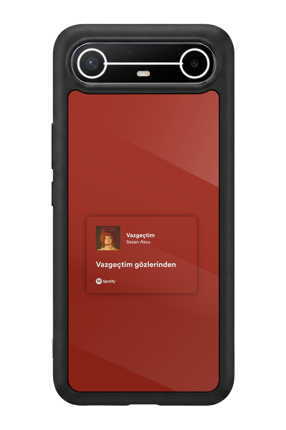 Tecno Spark Slim 5G Uyumlu Sarki Sozleri Tasarımlı Glossy Premium Kılıf