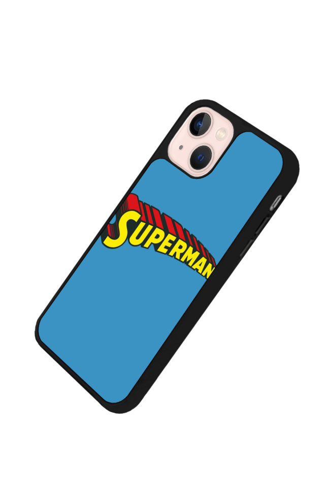 iPhone 14 Plus Uyumlu Superman Tasarımlı Glossy Premium Kılıf