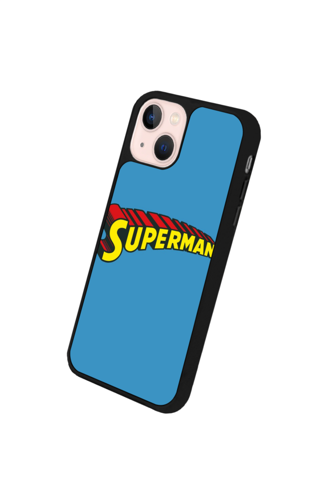 iPhone 14 Plus Uyumlu Superman Tasarımlı Glossy Premium Kılıf