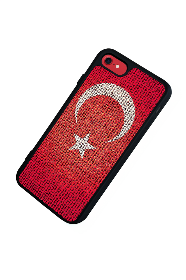 iPhone SE Uyumlu Türk Bayragi Tasarımlı Glossy Premium Kılıf
