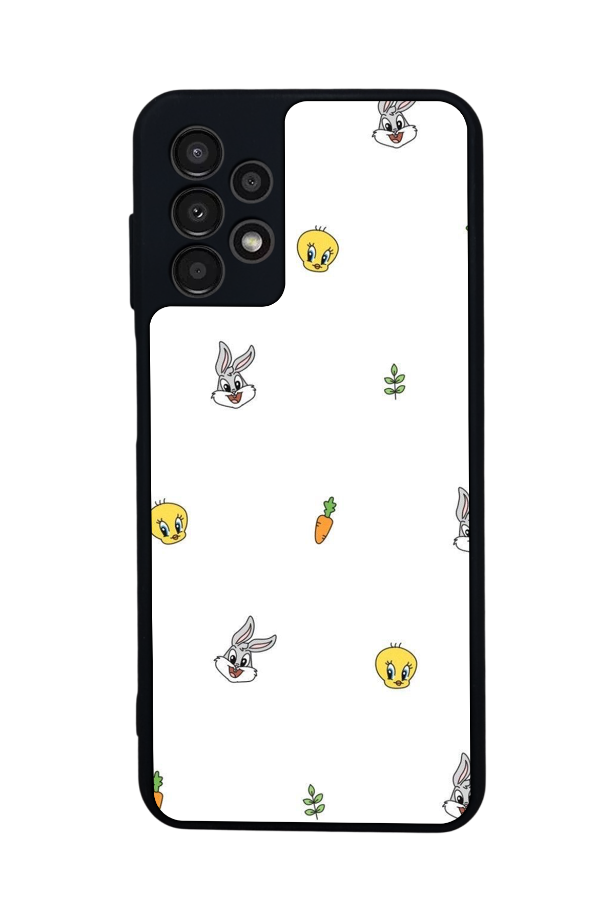 Samsung Galaxy A23 Uyumlu Tweety Tasarımlı Glossy Premium Kılıf