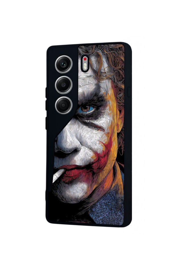 Tecno Camon 40 Uyumlu Joker Tasarımlı Glossy Premium Kılıf