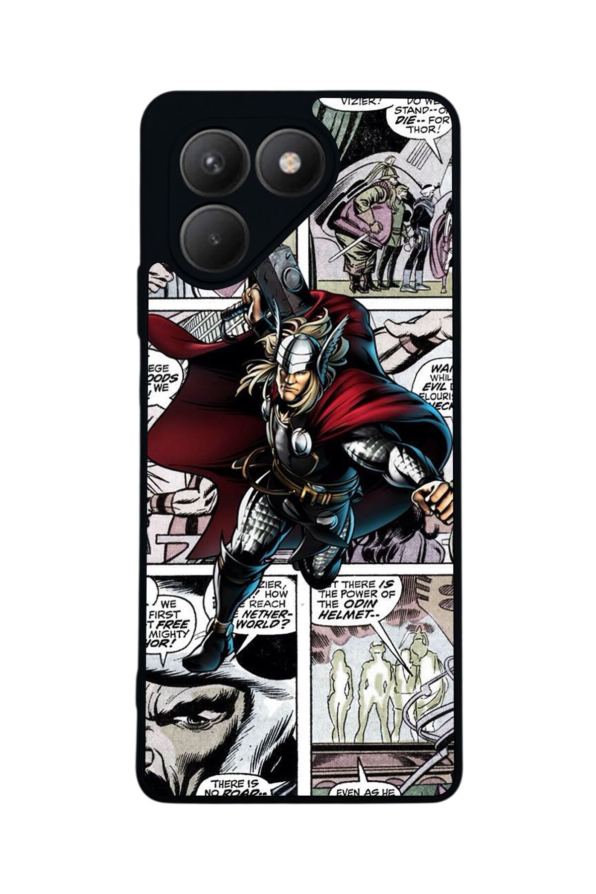 Tecno Pova 7 Mat Uyumlu Siyah Kılıf – Yumuşak Silikon, Koruyucu, Şok Emici Kapak