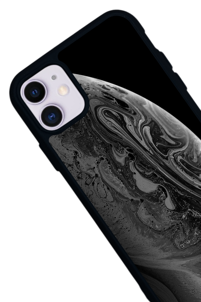 iPhone 11 Uyumlu Ay Tasarımlı Glossy Premium Kılıf