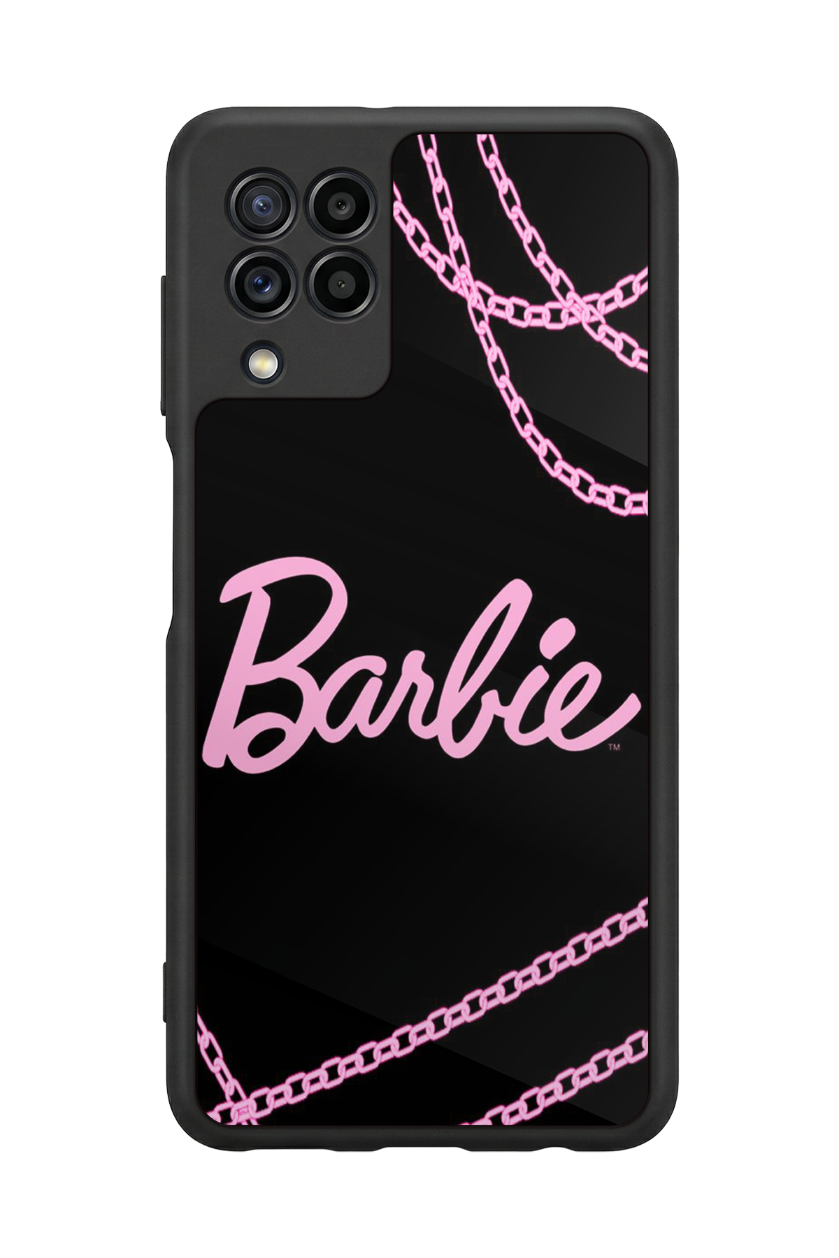 Samsung Galaxy M32 Uyumlu Barbie Tasarımlı Glossy Premium Kılıf