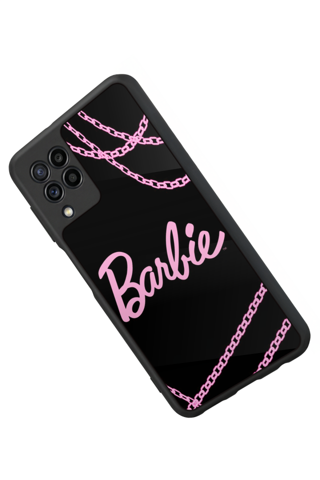 Samsung Galaxy M32 Uyumlu Barbie Tasarımlı Glossy Premium Kılıf