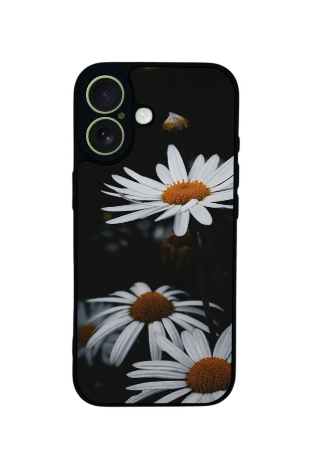 iPhone 17 Uyumlu Cicek Tasarımlı Glossy Premium Kılıf