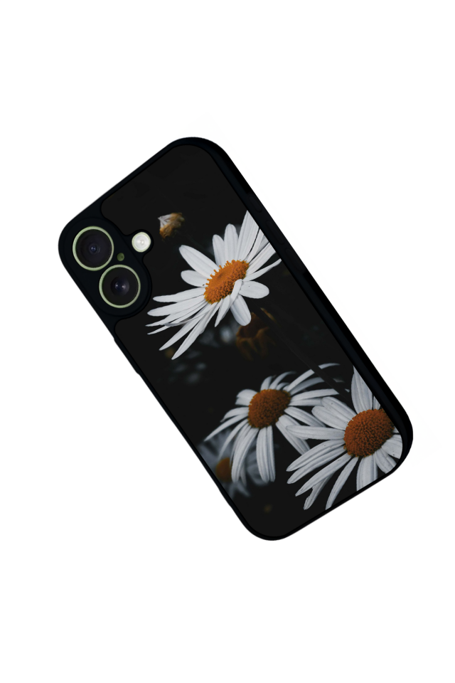 iPhone 17 Uyumlu Cicek Tasarımlı Glossy Premium Kılıf