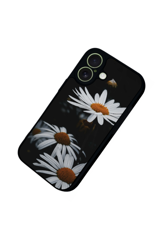 iPhone 17 Uyumlu Cicek Tasarımlı Glossy Premium Kılıf