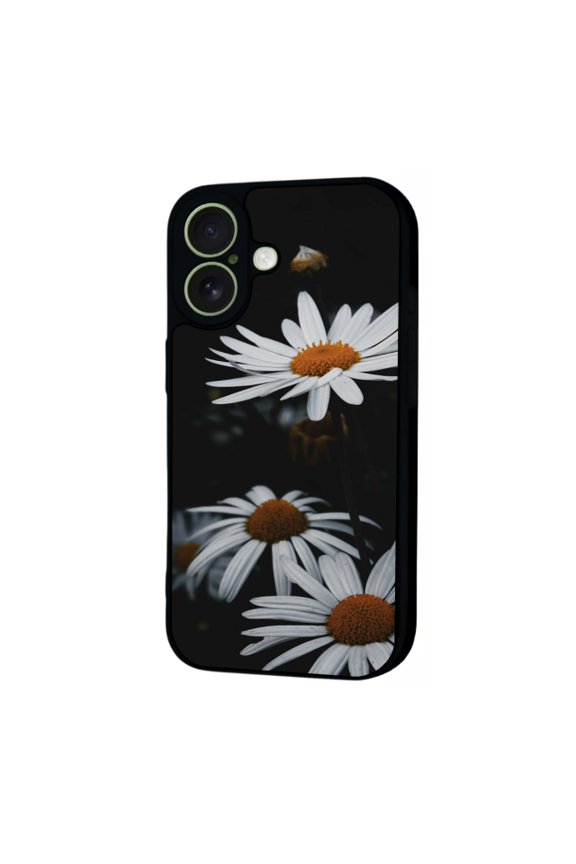 iPhone 17 Uyumlu Cicek Tasarımlı Glossy Premium Kılıf