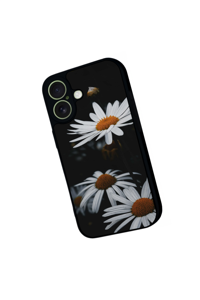 iPhone 17 Uyumlu Cicek Tasarımlı Glossy Premium Kılıf