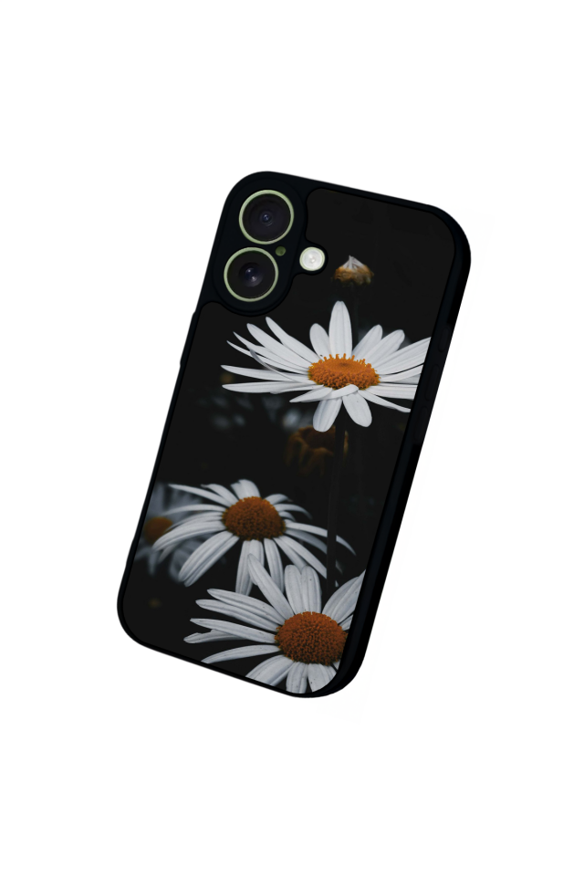 iPhone 17 Uyumlu Cicek Tasarımlı Glossy Premium Kılıf