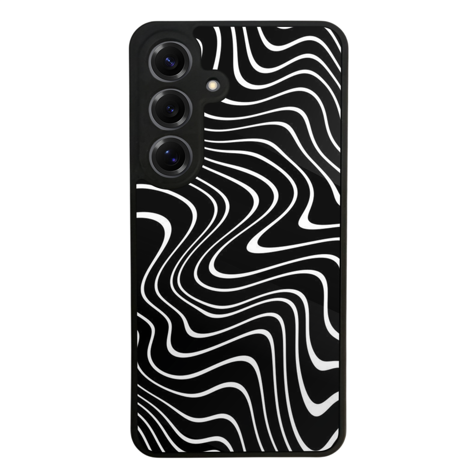 Samsung Galaxy S25 Uyumlu Çizgi Sanatı Tasarımlı Glossy Premium Kılıf