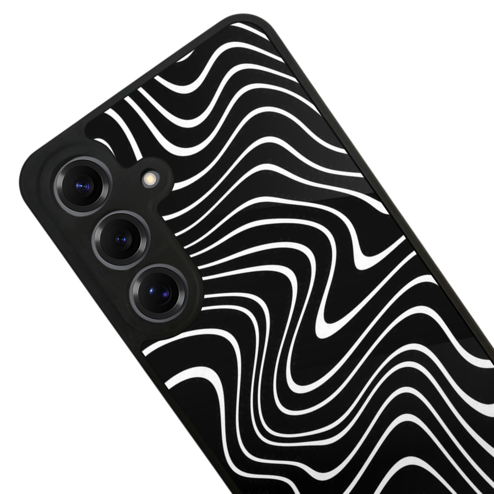 Samsung Galaxy S25 Uyumlu Çizgi Sanatı Tasarımlı Glossy Premium Kılıf