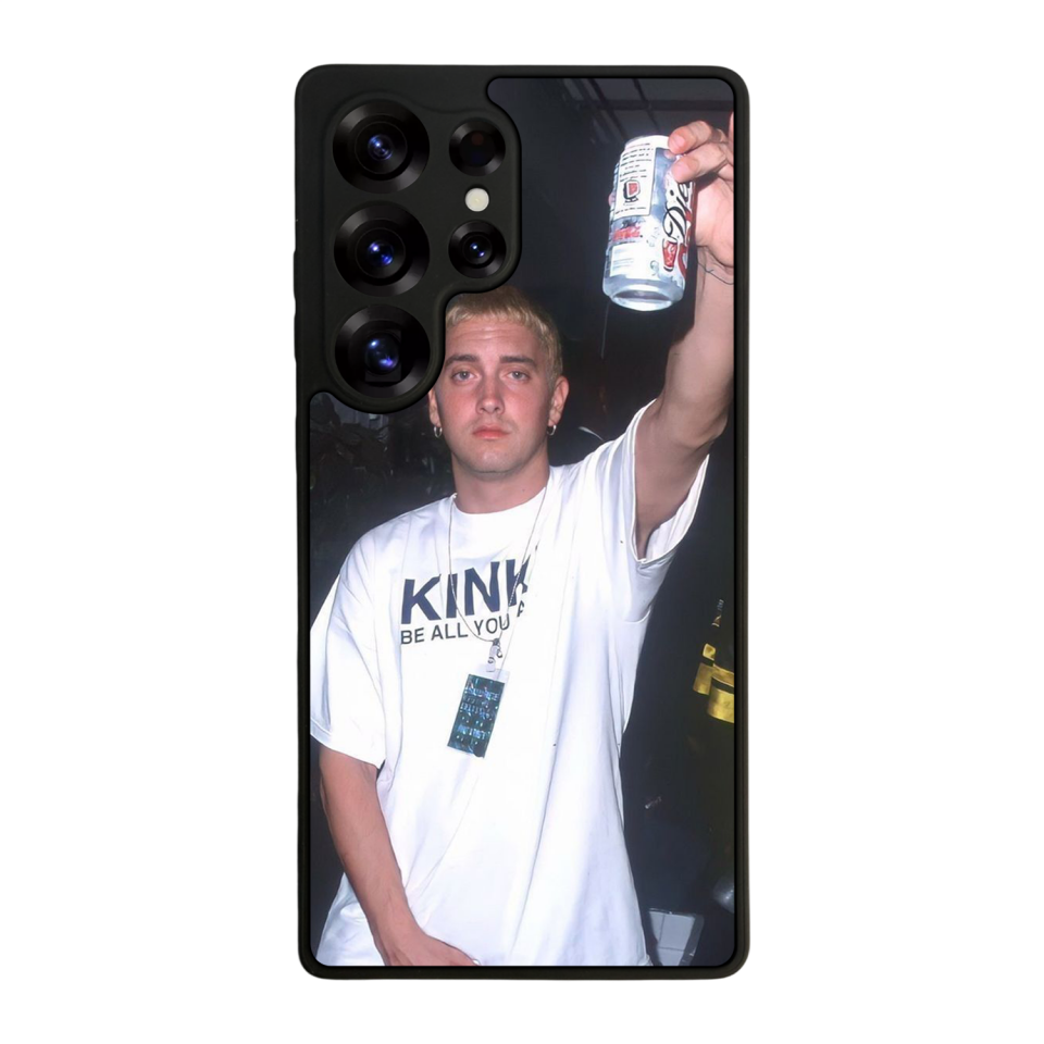 Samsung Galaxy S25 Ultra Uyumlu Eminem Tasarımlı Glossy Premium Kılıf