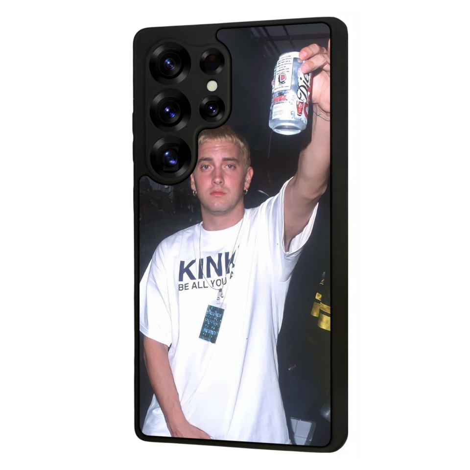 Samsung Galaxy S25 Ultra Uyumlu Eminem Tasarımlı Glossy Premium Kılıf